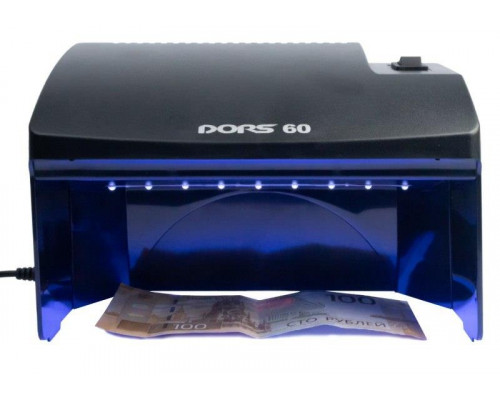 Детектор банкнот DORS 60 (черный)