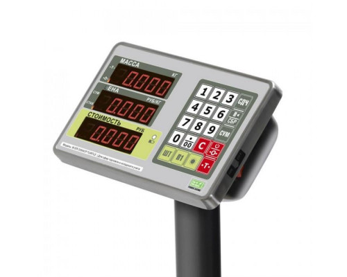 Весы напольные торговые Mertech M-ER 335 ACPU-60.10 "TURTLE" (с расч. стоимости LED)