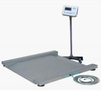 Весы платформенные CAS Геркулес T-1000 стал. BSA, PDI