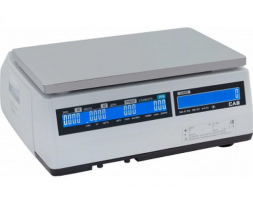 Весы с печатью этикеток CAS CL5000J-15IB (TCP-IP)