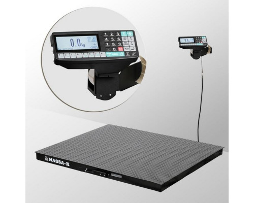 Весы платформенные с печатью этикеток Масса-К 4D-PM-20/15-2000-RP