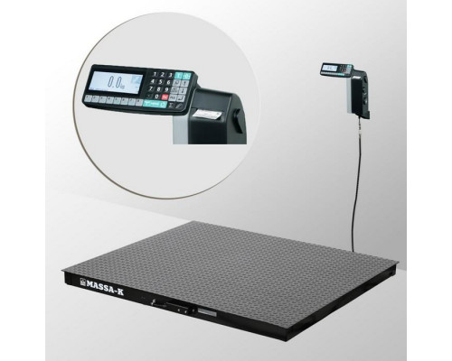 Весы платформенные с печатью этикеток Масса-К 4D-PM-20/15-2000-RL