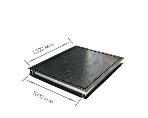 Весы врезные с печатью этикеток Масса-К 4D-PMF-12/10-1500-RP