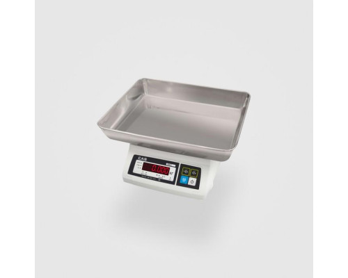Весы фасовочные CAS SWII-10DD "Fish tray" (RS-232)
