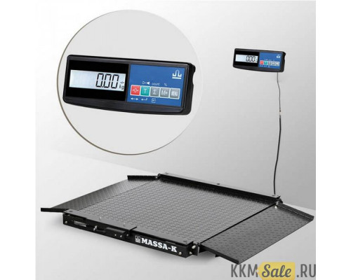 Весы платформенные с пандусом Масса-К 4D-LA-10/10-1500-A
