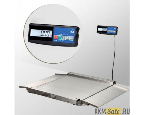Весы платформенные с пандусом Масса-К 4D-LA.S-15/12-2000-A(RUEW)