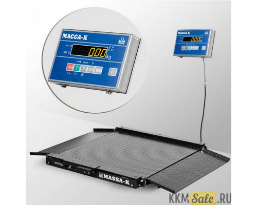 Весы платформенные с пандусом Масса-К 4D-LA-15/12-2000-AB(RUEW)
