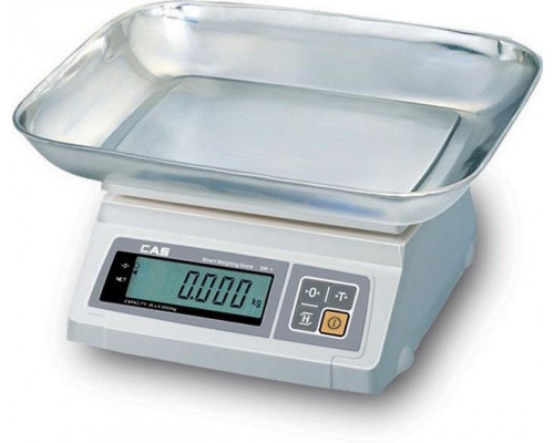 Весы фасовочные CAS SW-2DD "Fish tray"