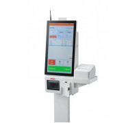 Касса самообслуживания АТОЛ КСО 3210 (21.5", J6412, SSD, 4G/128G, Win IoT, Frontol, сканер Mindeo, Indicator light, держ. EFT/принтер)
