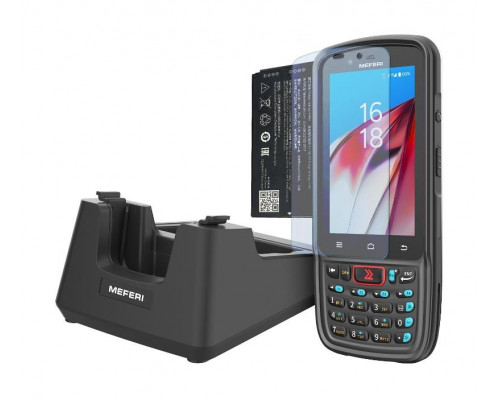 Терминал сбора данных Meferi ME40K LITE (2D SE5070, 4/64Gb, WiFi/LTE/BT/GPS, Andr.12, доп.АКБ, кредл)