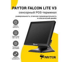 Сенсорный терминал 15" PayTor Falcon Lite V3 (N5095, 8/128Gb, без MSR, без ОС)
