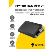 Сенсорный терминал 11,6" PayTor Hammer V3 (N100, 8/128Gb, WiFi, MSR, WinIoT)