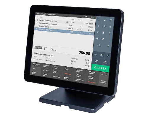 Сенсорный терминал 15,6" POSCenter Atlas (J4125, 4/128Gb, MSR, без ОС)